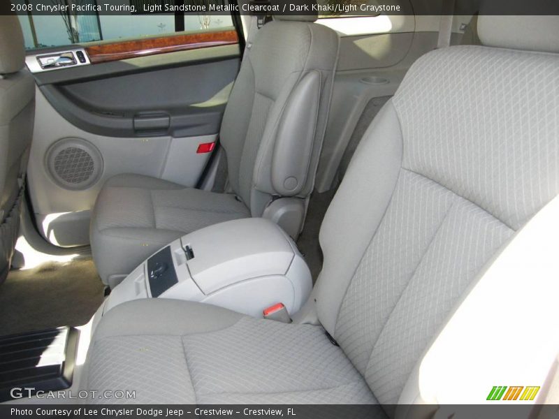 Light Sandstone Metallic Clearcoat / Dark Khaki/Light Graystone 2008 Chrysler Pacifica Touring