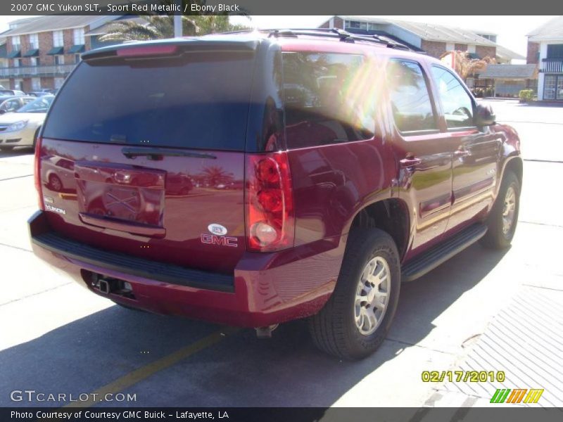 Sport Red Metallic / Ebony Black 2007 GMC Yukon SLT