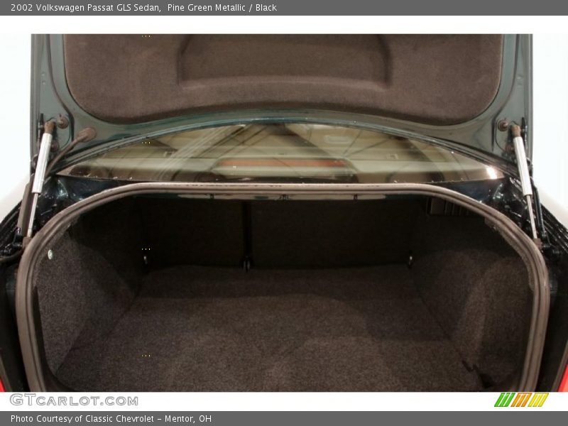 Pine Green Metallic / Black 2002 Volkswagen Passat GLS Sedan