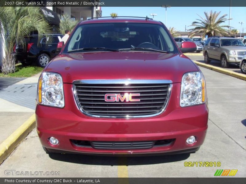 Sport Red Metallic / Ebony Black 2007 GMC Yukon SLT