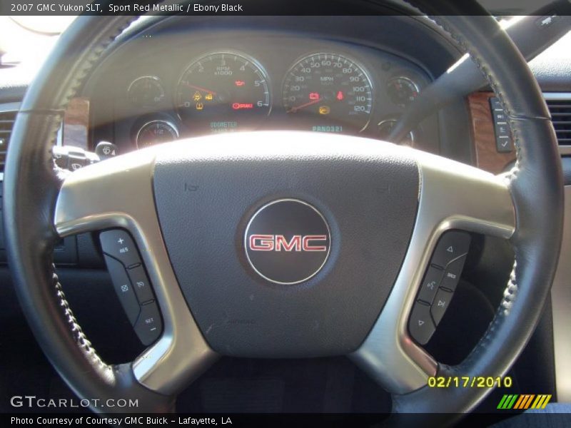 Sport Red Metallic / Ebony Black 2007 GMC Yukon SLT