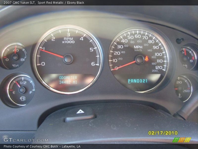 Sport Red Metallic / Ebony Black 2007 GMC Yukon SLT