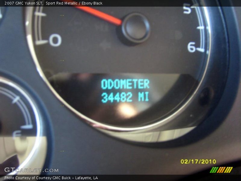 Sport Red Metallic / Ebony Black 2007 GMC Yukon SLT