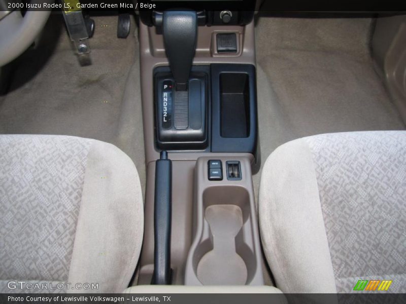 Garden Green Mica / Beige 2000 Isuzu Rodeo LS