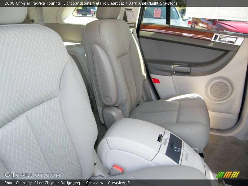Light Sandstone Metallic Clearcoat / Dark Khaki/Light Graystone 2008 Chrysler Pacifica Touring