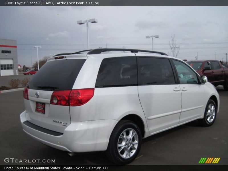 Arctic Frost Pearl / Taupe 2006 Toyota Sienna XLE AWD