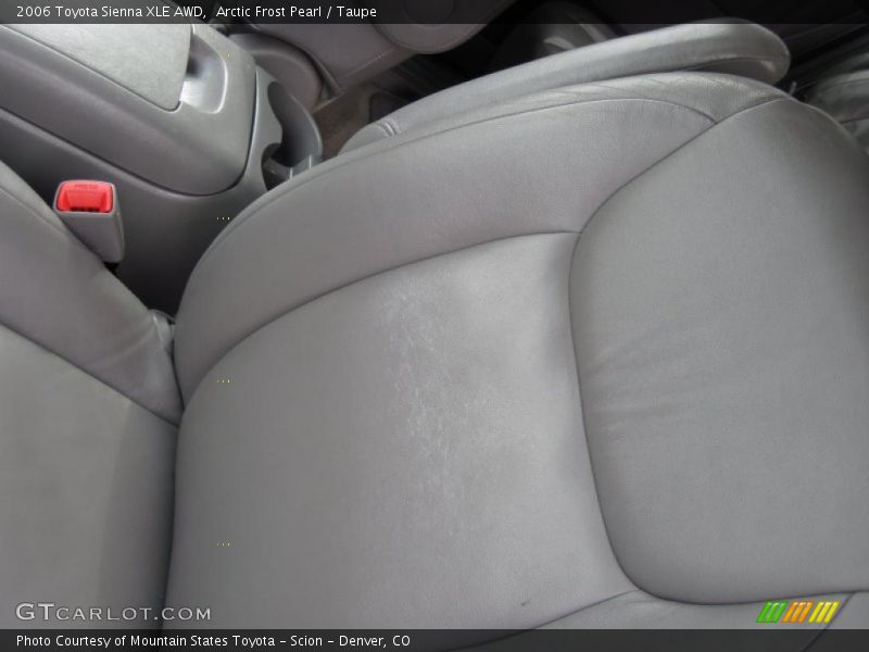 Arctic Frost Pearl / Taupe 2006 Toyota Sienna XLE AWD