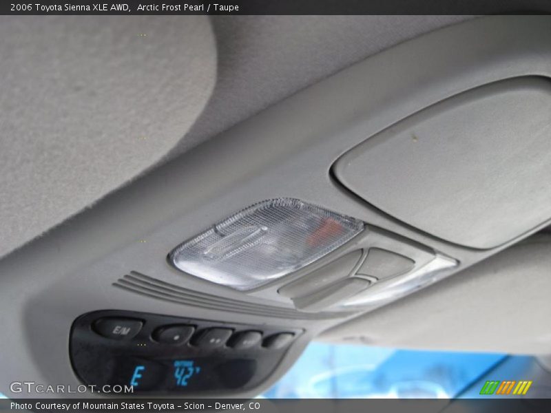 Arctic Frost Pearl / Taupe 2006 Toyota Sienna XLE AWD