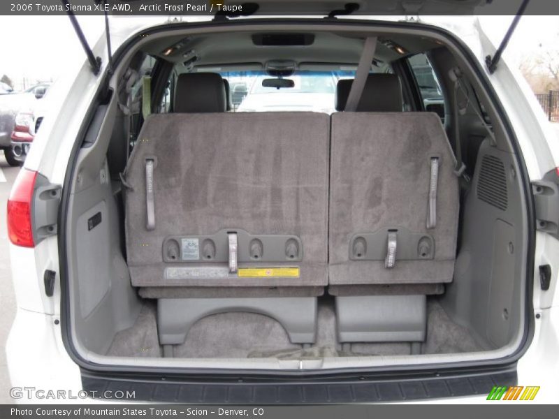 Arctic Frost Pearl / Taupe 2006 Toyota Sienna XLE AWD