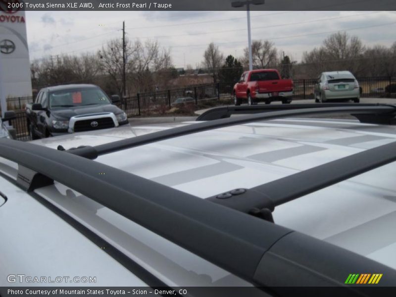 Arctic Frost Pearl / Taupe 2006 Toyota Sienna XLE AWD