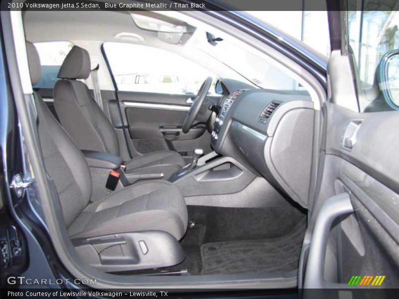 Blue Graphite Metallic / Titan Black 2010 Volkswagen Jetta S Sedan