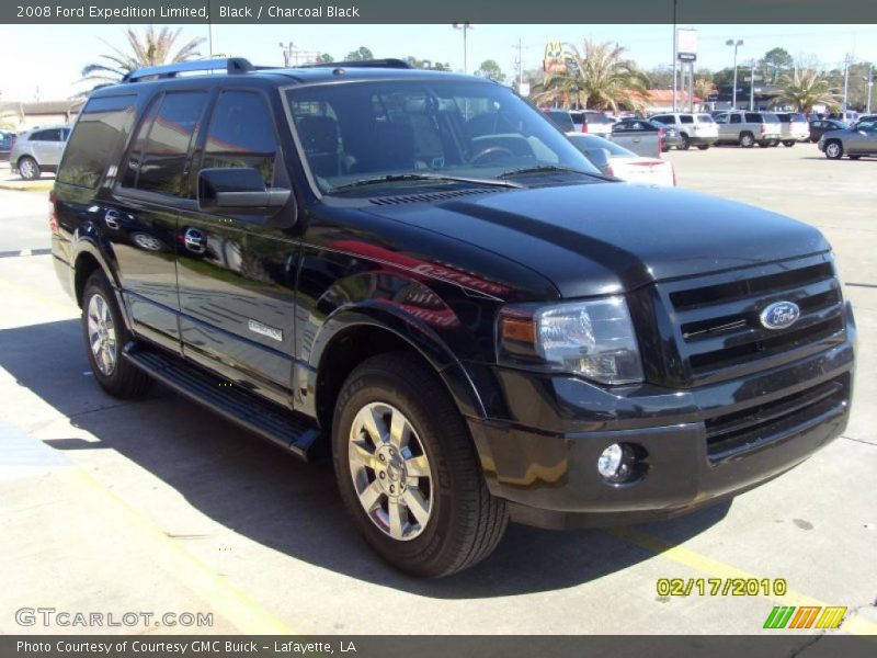Black / Charcoal Black 2008 Ford Expedition Limited