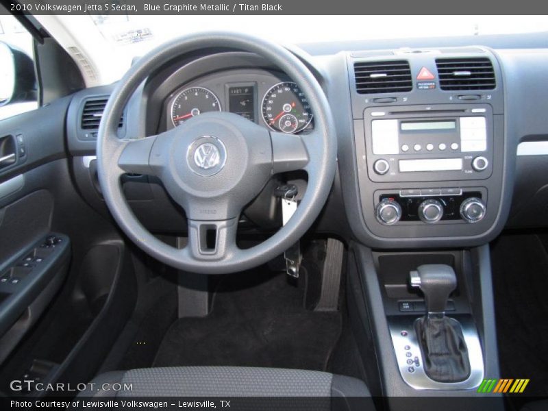 Blue Graphite Metallic / Titan Black 2010 Volkswagen Jetta S Sedan
