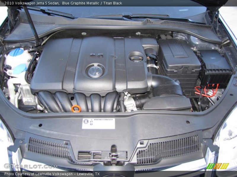 Blue Graphite Metallic / Titan Black 2010 Volkswagen Jetta S Sedan
