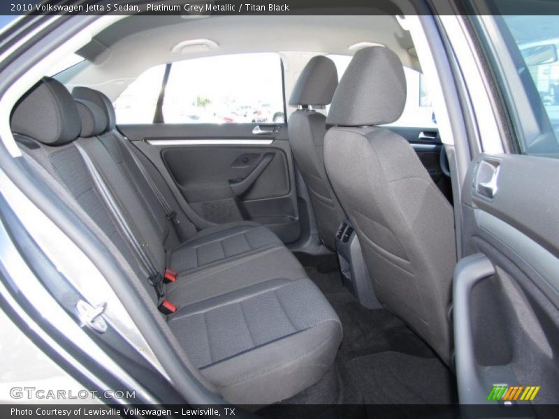 Platinum Grey Metallic / Titan Black 2010 Volkswagen Jetta S Sedan