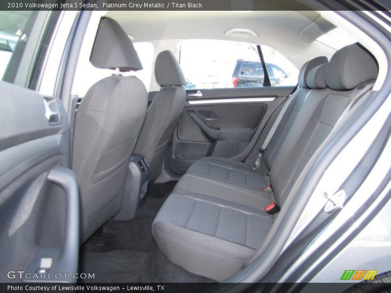 Platinum Grey Metallic / Titan Black 2010 Volkswagen Jetta S Sedan