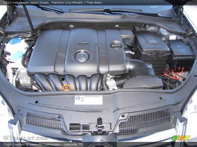 Platinum Grey Metallic / Titan Black 2010 Volkswagen Jetta S Sedan
