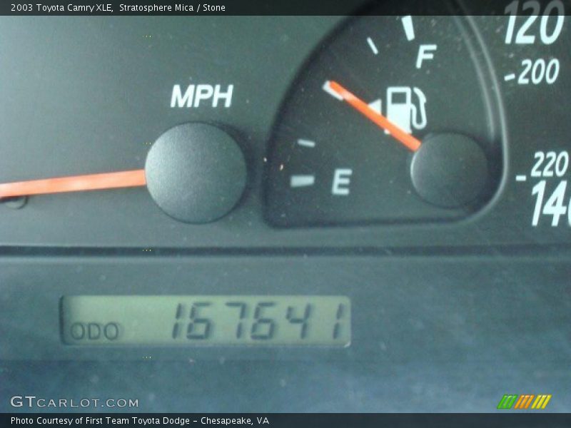 Stratosphere Mica / Stone 2003 Toyota Camry XLE