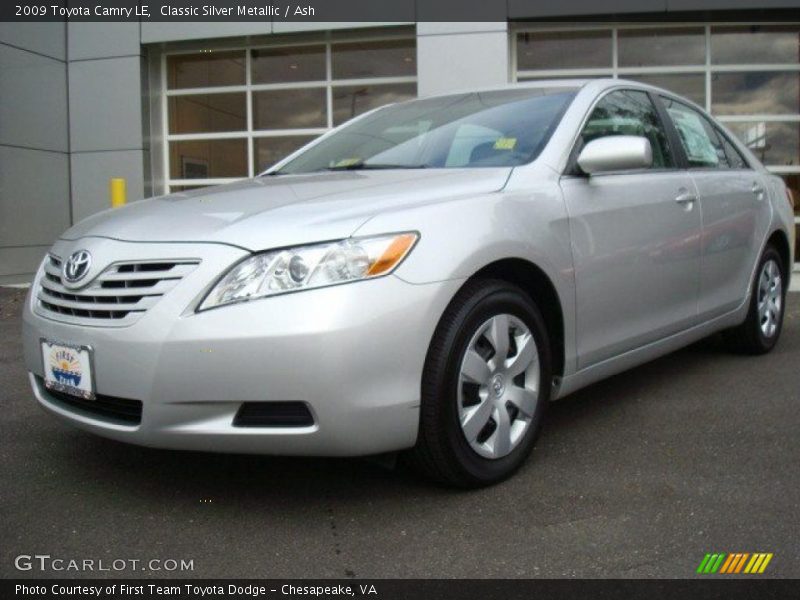 Classic Silver Metallic / Ash 2009 Toyota Camry LE