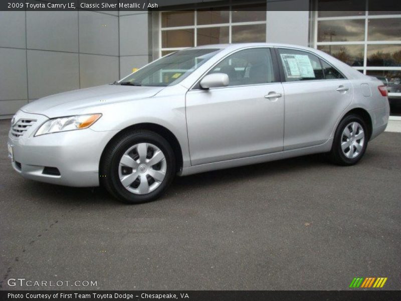 Classic Silver Metallic / Ash 2009 Toyota Camry LE