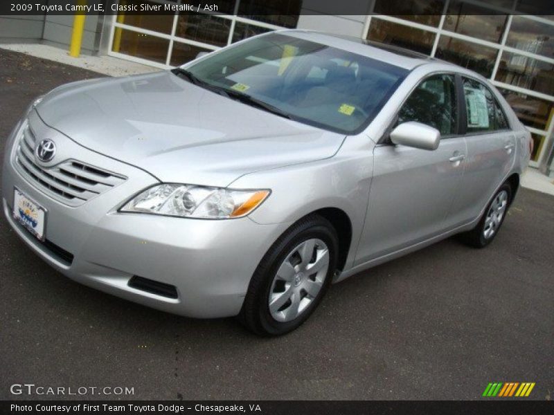 Classic Silver Metallic / Ash 2009 Toyota Camry LE