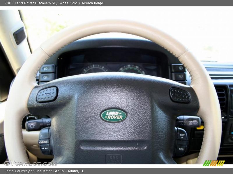 White Gold / Alpaca Beige 2003 Land Rover Discovery SE
