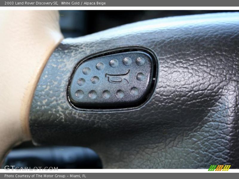 White Gold / Alpaca Beige 2003 Land Rover Discovery SE