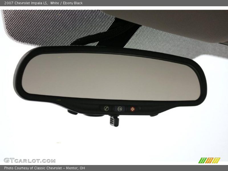 White / Ebony Black 2007 Chevrolet Impala LS