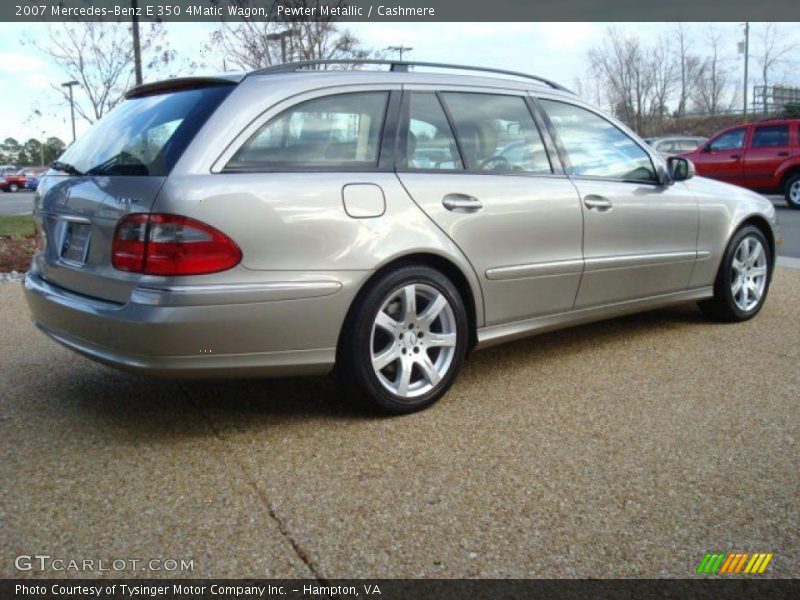 Pewter Metallic / Cashmere 2007 Mercedes-Benz E 350 4Matic Wagon