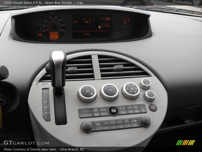 Azure Blue Metallic / Gray 2004 Nissan Quest 3.5 SL