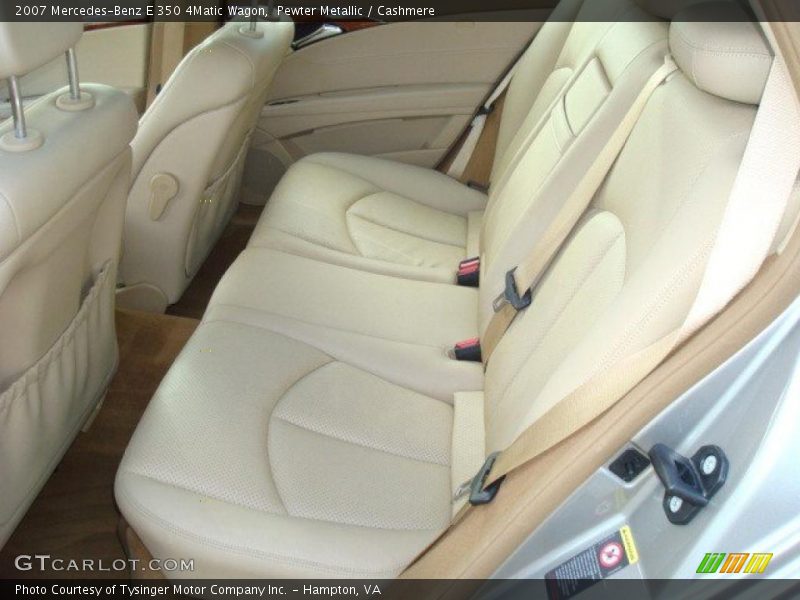 Pewter Metallic / Cashmere 2007 Mercedes-Benz E 350 4Matic Wagon