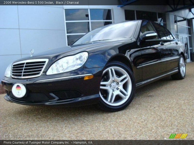 Black / Charcoal 2006 Mercedes-Benz S 500 Sedan