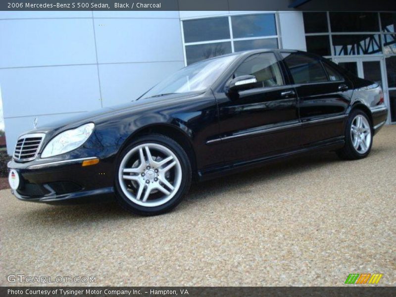 Black / Charcoal 2006 Mercedes-Benz S 500 Sedan