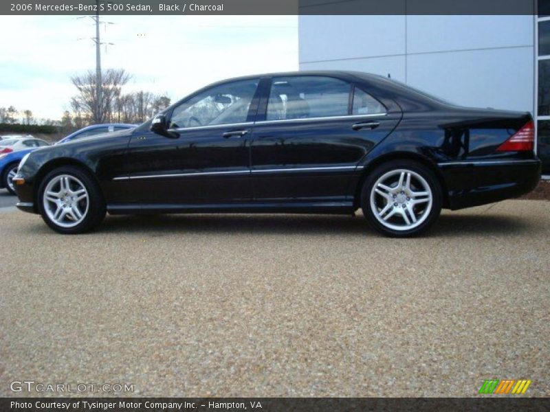 Black / Charcoal 2006 Mercedes-Benz S 500 Sedan