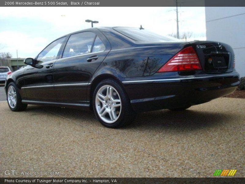 Black / Charcoal 2006 Mercedes-Benz S 500 Sedan