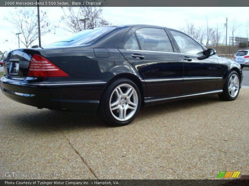 Black / Charcoal 2006 Mercedes-Benz S 500 Sedan