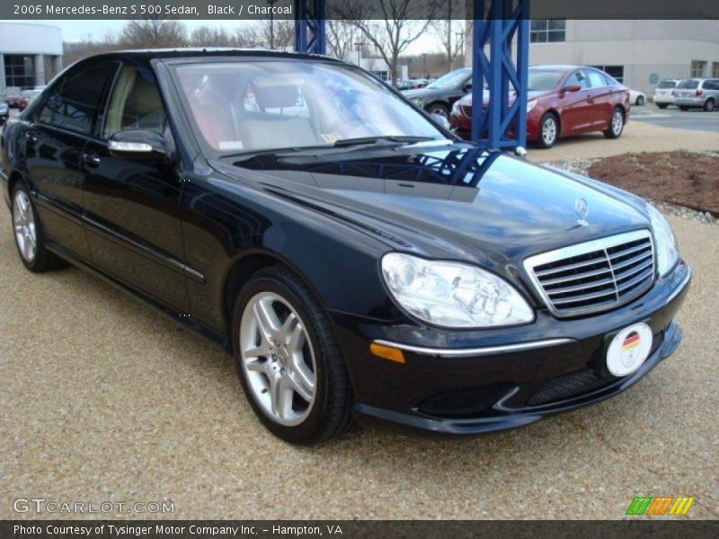 Black / Charcoal 2006 Mercedes-Benz S 500 Sedan