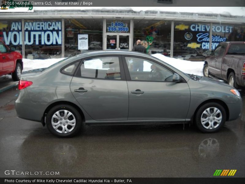 Natural Khaki / Beige 2010 Hyundai Elantra GLS