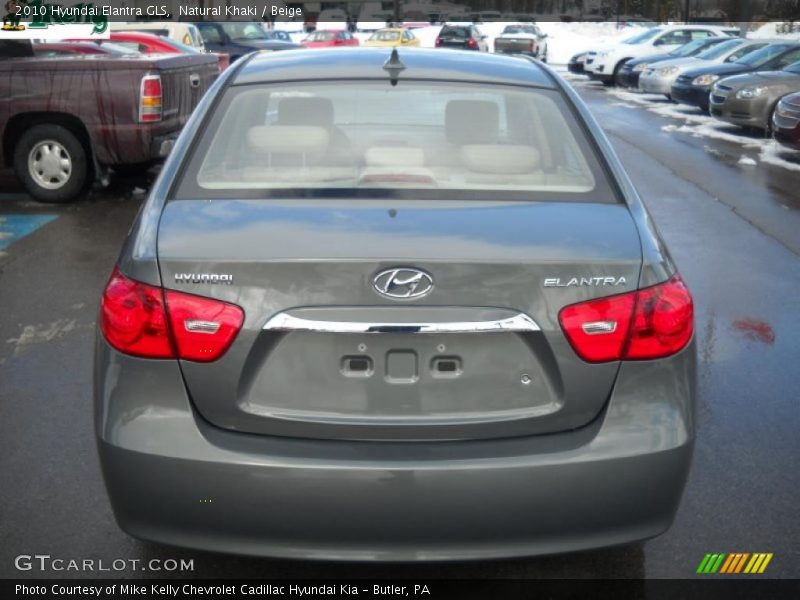 Natural Khaki / Beige 2010 Hyundai Elantra GLS