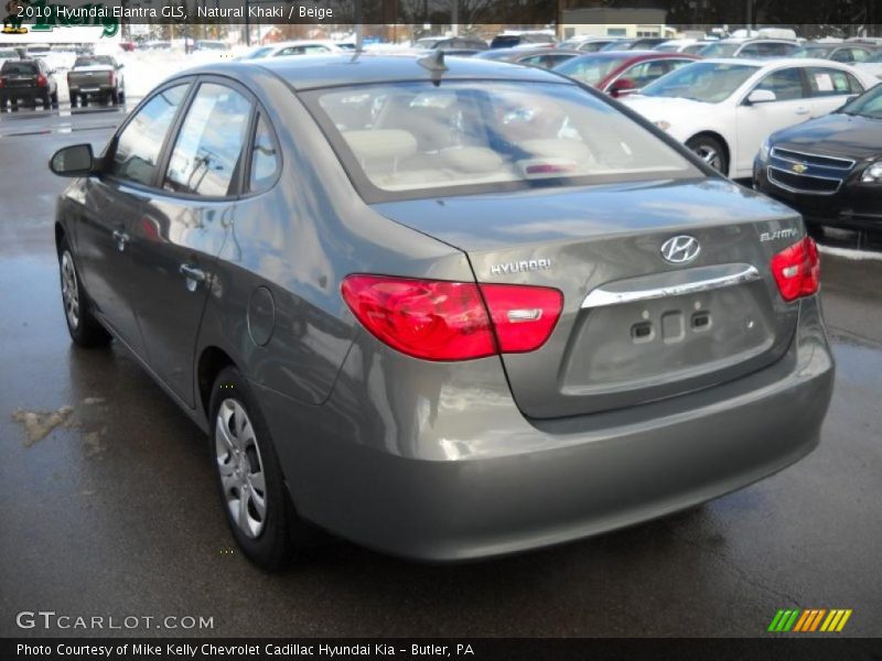 Natural Khaki / Beige 2010 Hyundai Elantra GLS