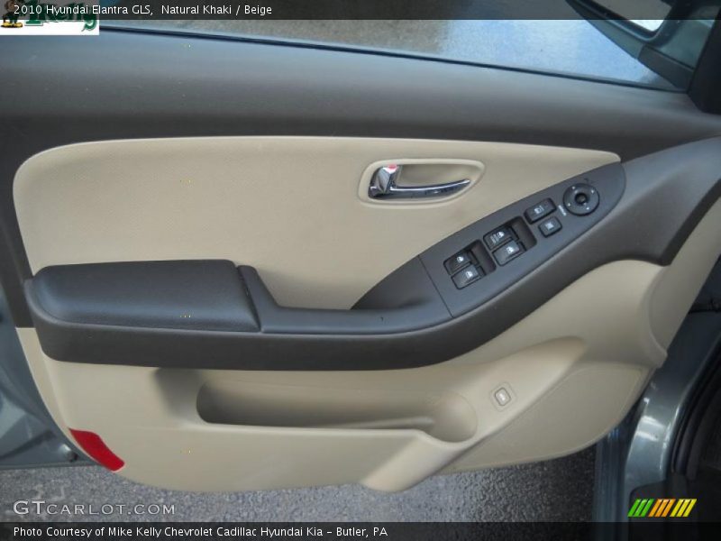 Natural Khaki / Beige 2010 Hyundai Elantra GLS