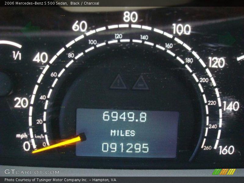 Black / Charcoal 2006 Mercedes-Benz S 500 Sedan