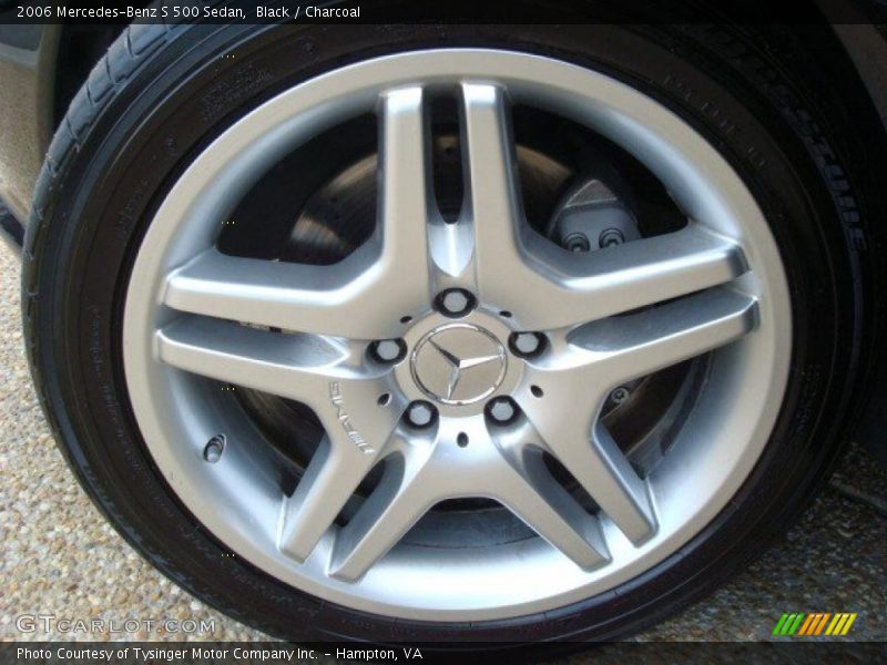 Black / Charcoal 2006 Mercedes-Benz S 500 Sedan