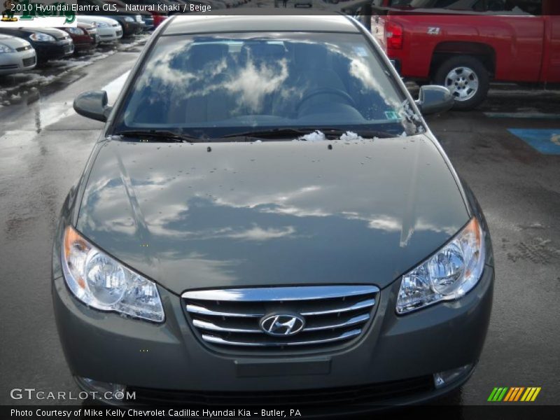 Natural Khaki / Beige 2010 Hyundai Elantra GLS