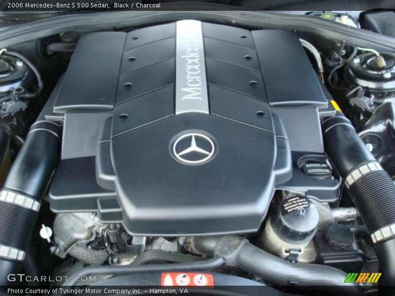 Black / Charcoal 2006 Mercedes-Benz S 500 Sedan