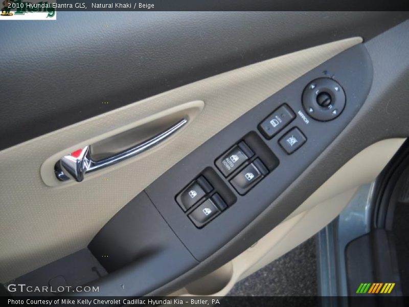 Natural Khaki / Beige 2010 Hyundai Elantra GLS