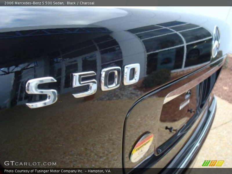 Black / Charcoal 2006 Mercedes-Benz S 500 Sedan