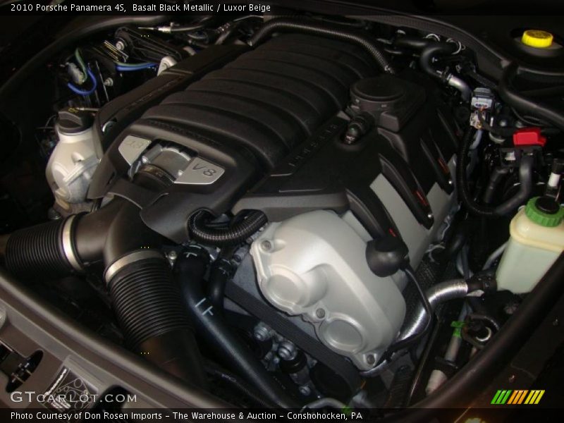 Basalt Black Metallic / Luxor Beige 2010 Porsche Panamera 4S