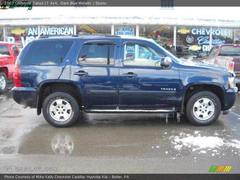 Dark Blue Metallic / Ebony 2007 Chevrolet Tahoe LT 4x4