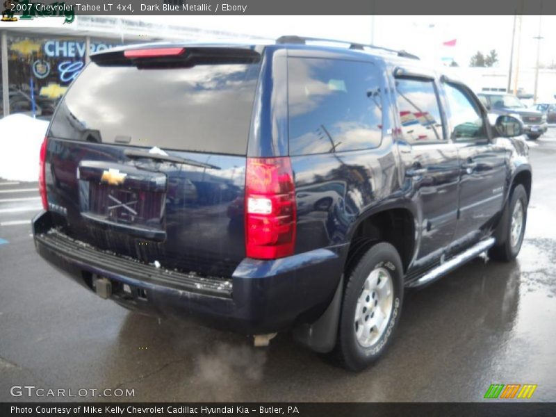 Dark Blue Metallic / Ebony 2007 Chevrolet Tahoe LT 4x4
